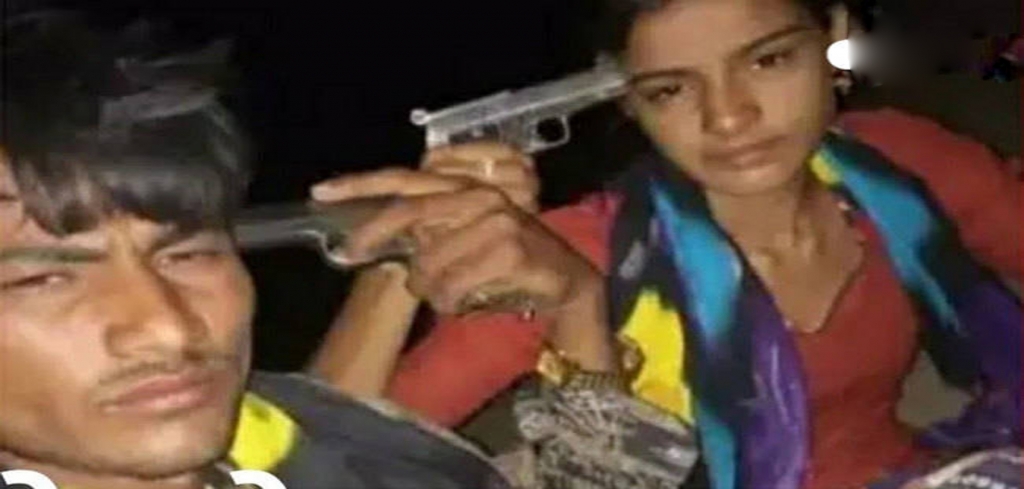पेस्तोलले आफैलाई गोली हानेर जोडीद्वारा आत्महत्या