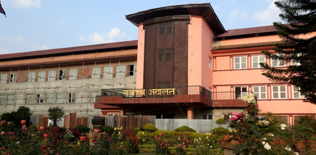 राजपत्रमा प्रकाशित प्रतिनिधि सभा विघटनको सूचना इजलासमा पेश