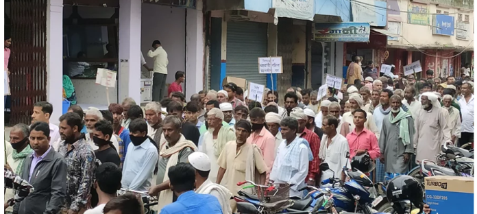 रौतहटमा नेपाली कांग्रेसको आलमको पक्षमा मौन जुलुस