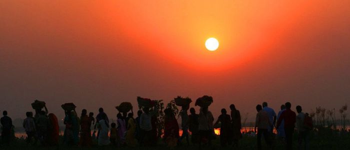छठ पर्वअन्तर्गत आज सन्ध्याकालीन अर्घ दिई पूजापाठ गरिने