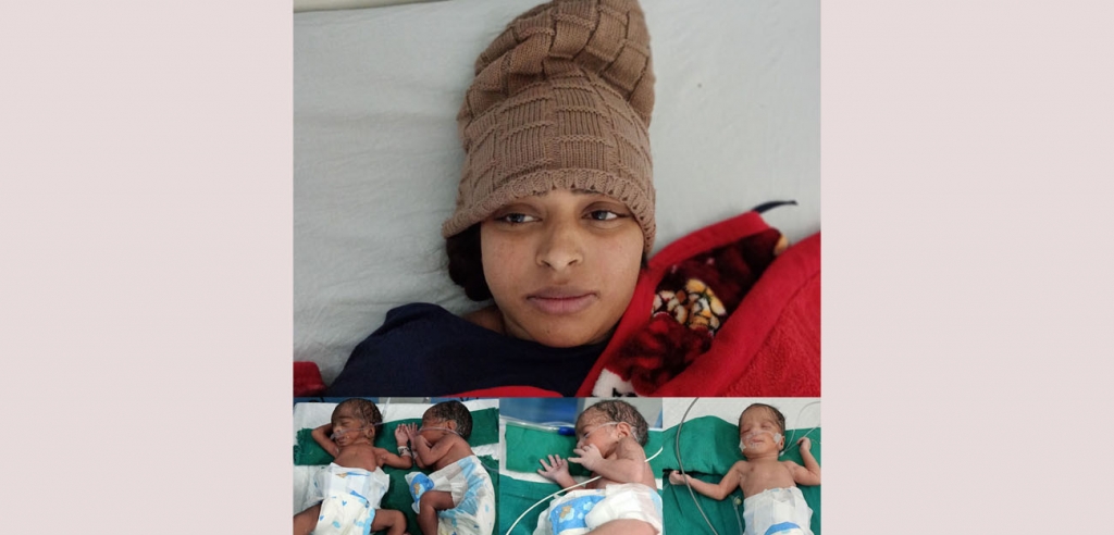 सुनिताले जन्माइन एकै पटक चार शिशु