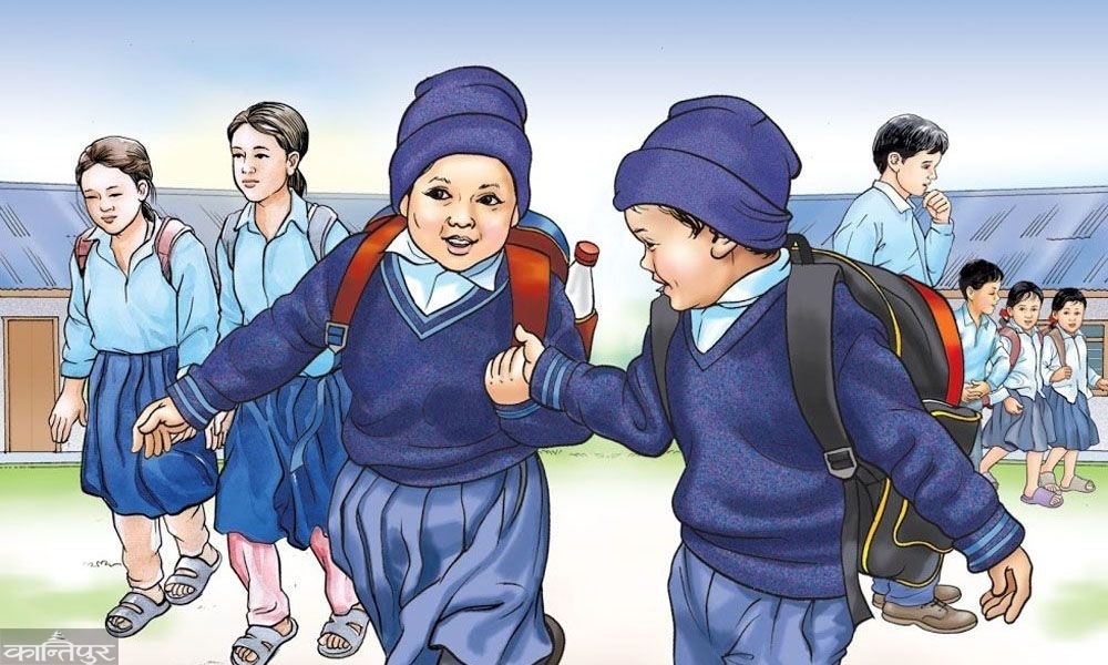 जाडोले कपिलवस्तुका विद्यालय चार दिन बन्द