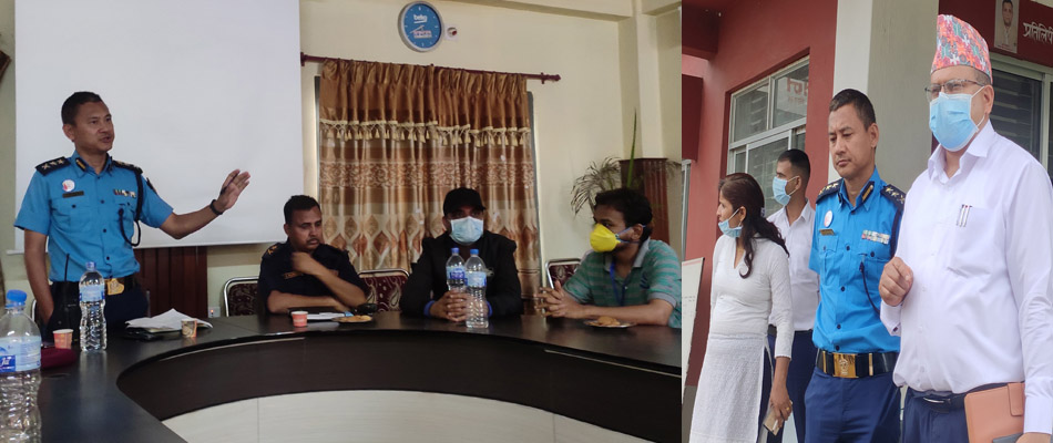 चितवनमा पत्रकार दुव्र्यवहार घटनाः सिडियो र एसपीले माफी मागे