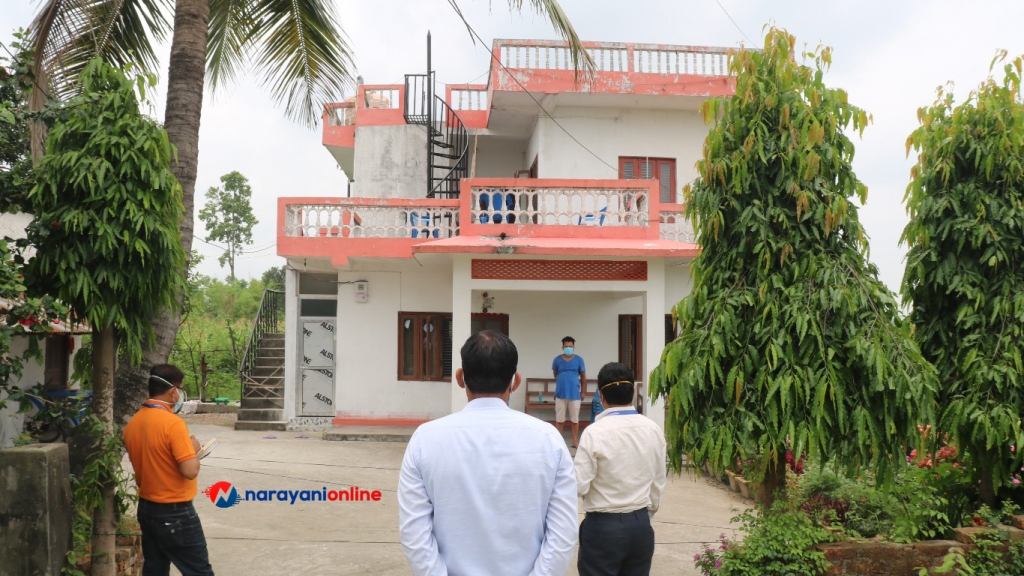 चितवनमा ३६ कोरोना संक्रमित थपिए, ४१८ जना घरमा आइसोलेसनमा