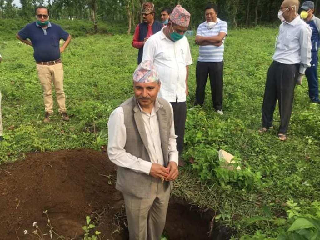 गणेशस्थानमा ४५ मिटर अग्लो कैलाश पर्वत बन्ने