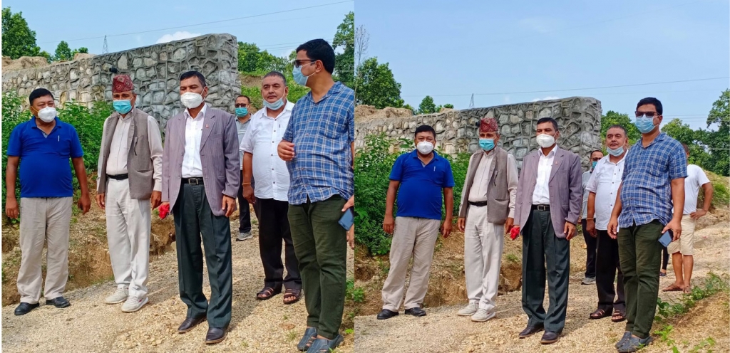 बागमती प्रदेश प्रमुख सचिवद्धारा गणेशधामको अवलोकन