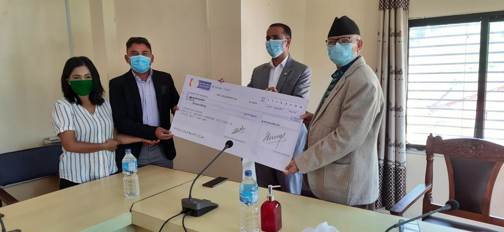चितवनमा क्रिकेट रंगशाला बनाउन वाग्मती प्रदेश सरकारद्वारा तीन करोड रकम हस्तान्तरण