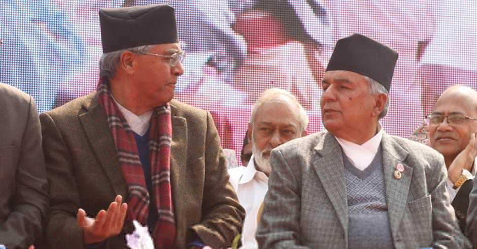 कांग्रेस बिग्रिएको जिम्मा रामचन्द्र पौडेलले लिनुपर्छः सभापति देउवा