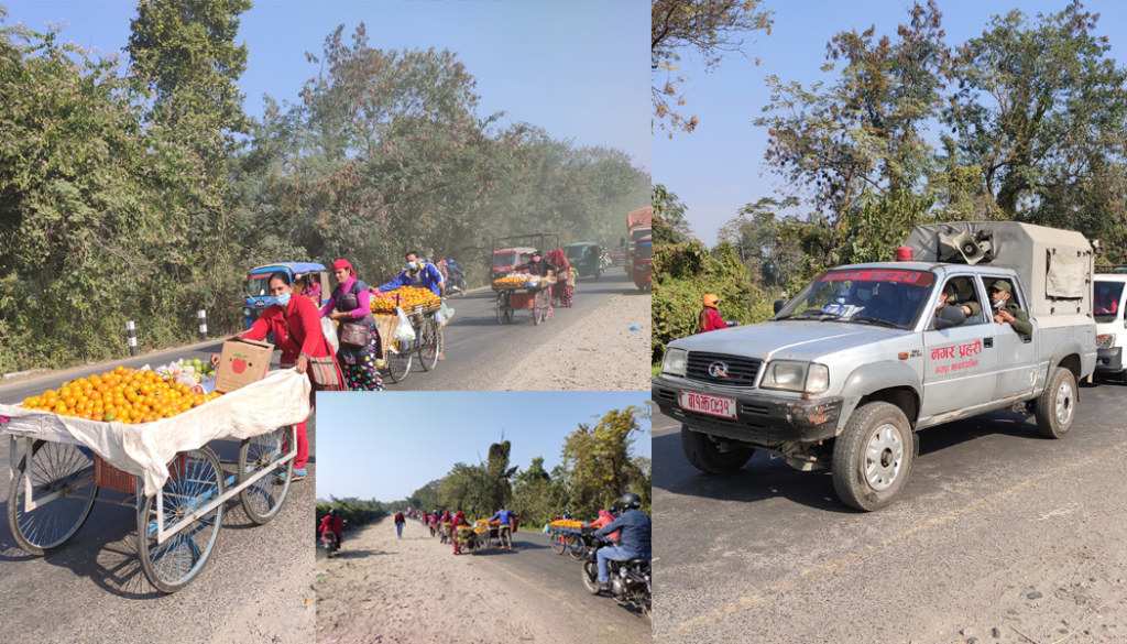 ठेला व्यवसायीलाई लखेट्दै भरतपुर महानगर, विकल्प नदिई गरिबमाथि अत्याचार गरेको गुनासो