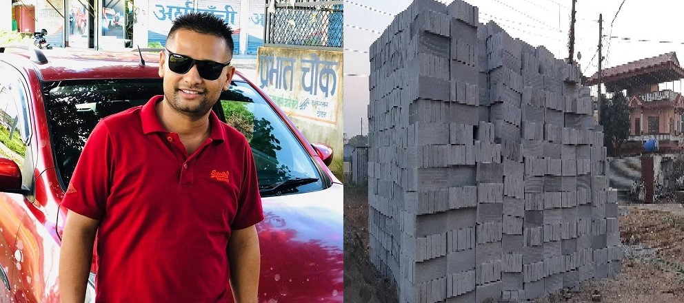 सस्तो र भरपर्दाे भएकोले चितवनमा एएसी ब्लकको माग बढ्दो छ: व्यवसायी लम्साल