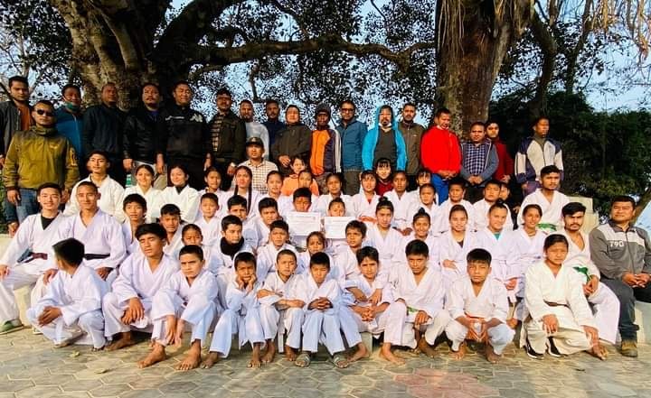 ब्रह्मपुर डोजोका ३५ खेलाडीको गरियो ग्रेडिङ