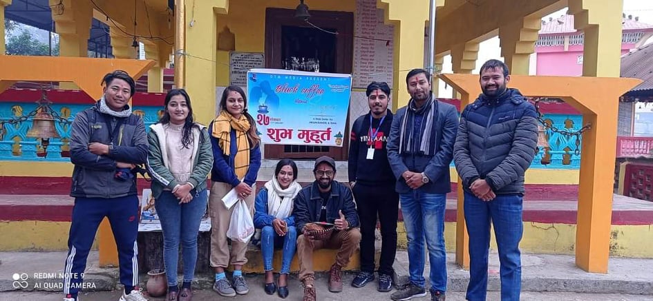 ‘ब्ल्याक कफी विथआउट सुगर’को छायाङ्कन तीव्र