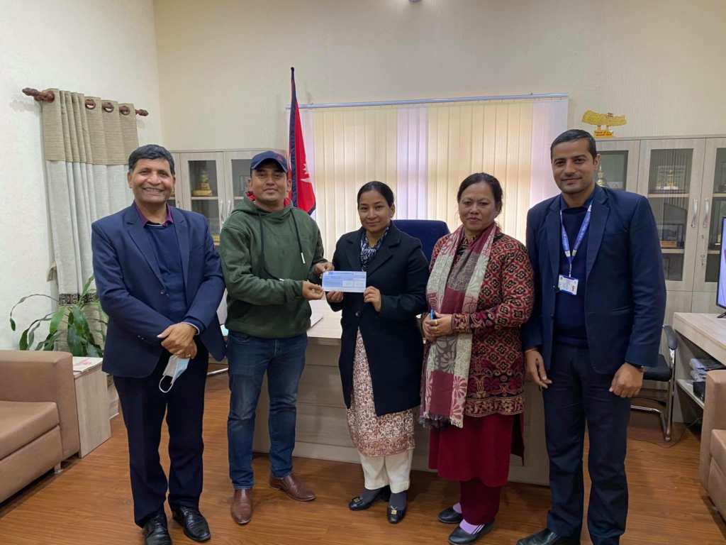 रंगशाला निर्माणका लागि धुर्मुस-सुन्तली फाउण्डेसनलाई भरतपुर महानगरले दियो थप चार करोड