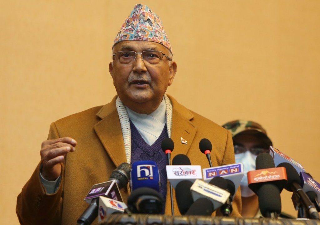 प्रतिनिधिसभा विघटनलाई असंवैधानिक भन्नेहरु संविधान विरोधी हुन्ः प्रधानमन्त्री