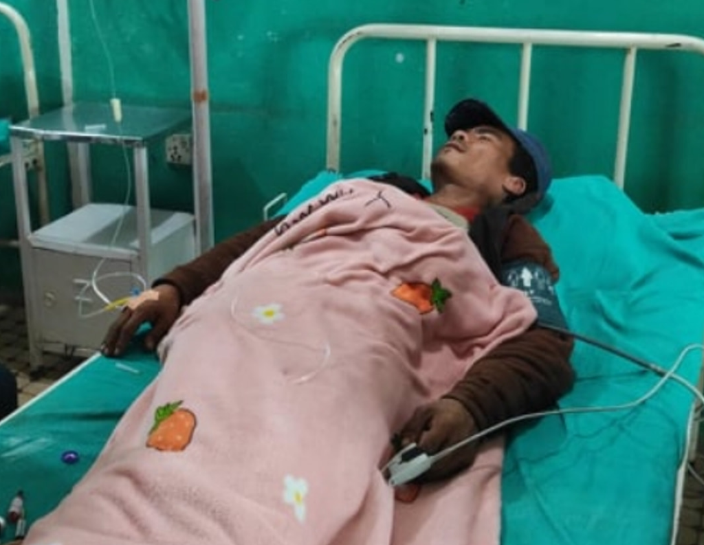 पैदलयात्रीलाई ठक्कर दिएर भाग्यो मन्त्री प्रभु साहको गाडी