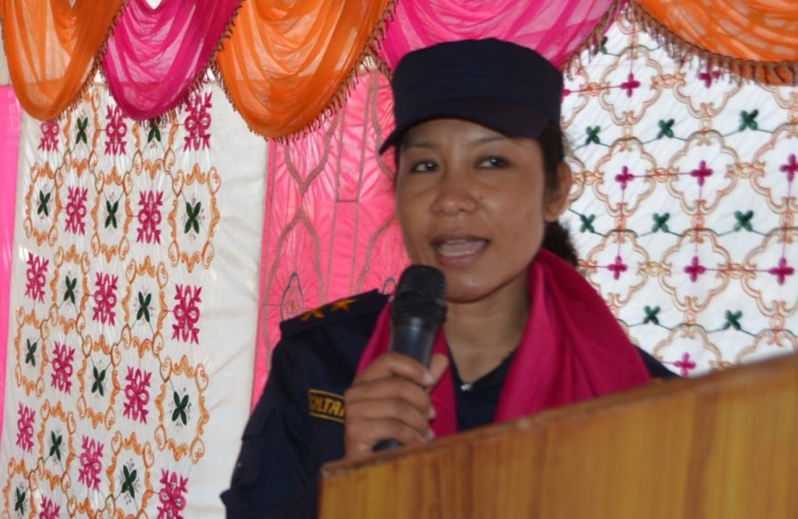 बैदाम प्रहरीमा महिला इन्चार्ज सुरक्षा चुनौती सम्हाल्दै