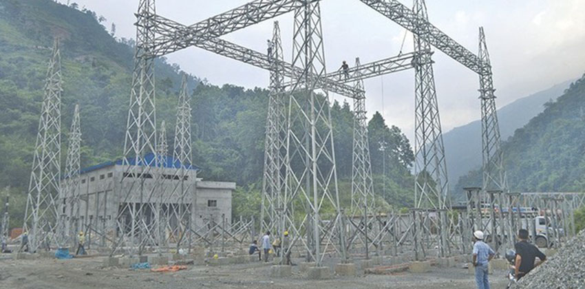 म्याग्दीको दानामा २२० केभी क्षमताको सवस्टेशन निर्माण