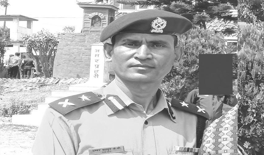 क्यान्सरबाट डिएसपी डम्बर बहादुर केसीको निधन
