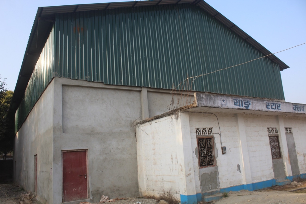 कावासोतीमा कभर्डहल निर्माण अन्तिम चरणमा