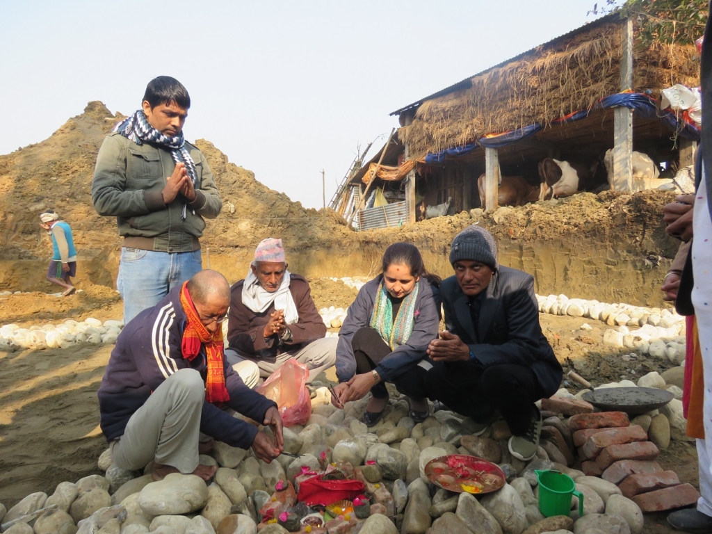 रत्ननगरमा जस्पाल बहुसांस्कृतिक भवनको शिलान्यास