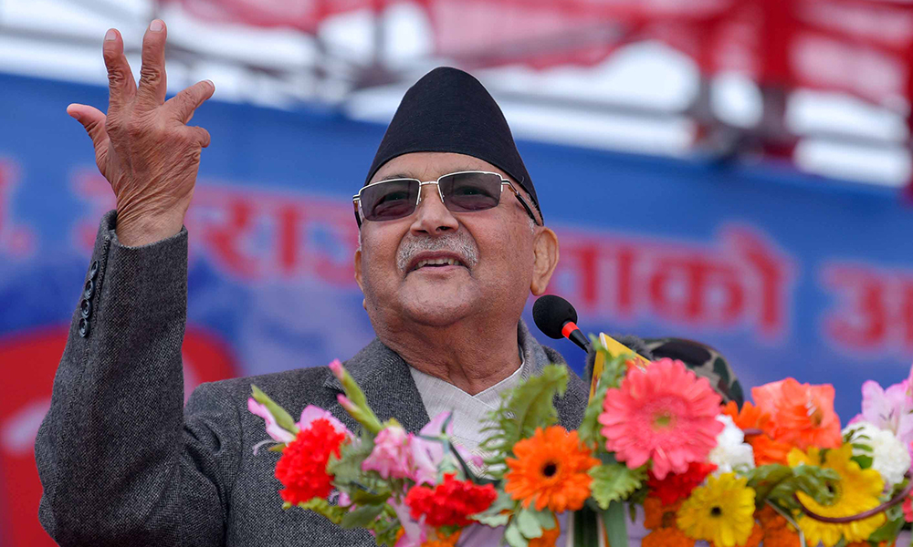 प्रचण्ड–नेपाल समूहले संसदीय दलको नेताबाट प्रधानमन्त्री ओलीलाई हटायो