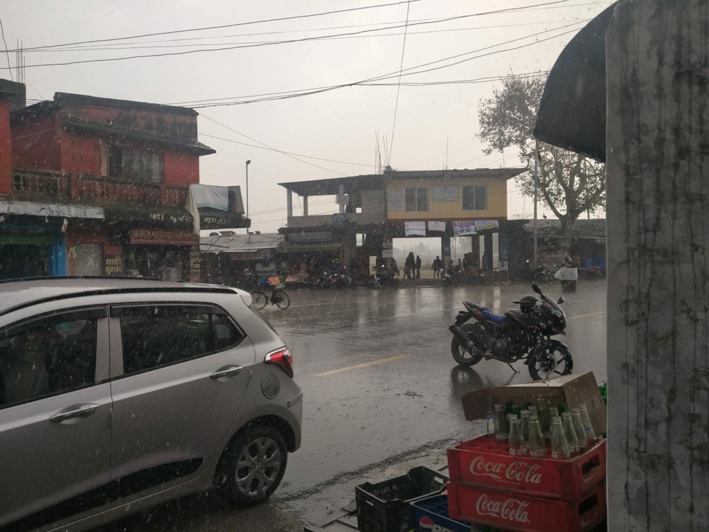 चितवनको माडीमा पाँच महिनापछि पानी पर्यो