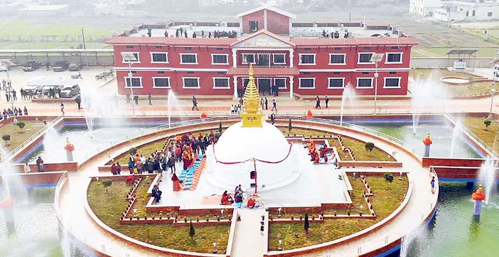 देवदहमा बौद्ध विश्वविद्यालयको नयाँ पूर्वाधार निर्माण हुँदै
