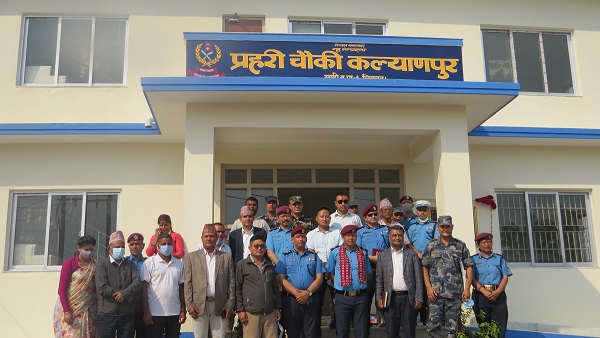 चितवनको माडीमा एकैदिन दुई प्रहरी चौकी उद्घाटन