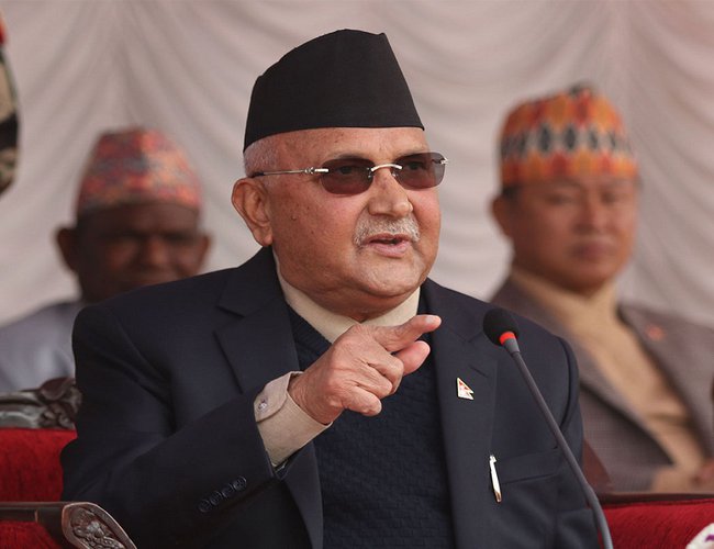एकतामा आउन अध्यक्ष ओलीको आग्रह
