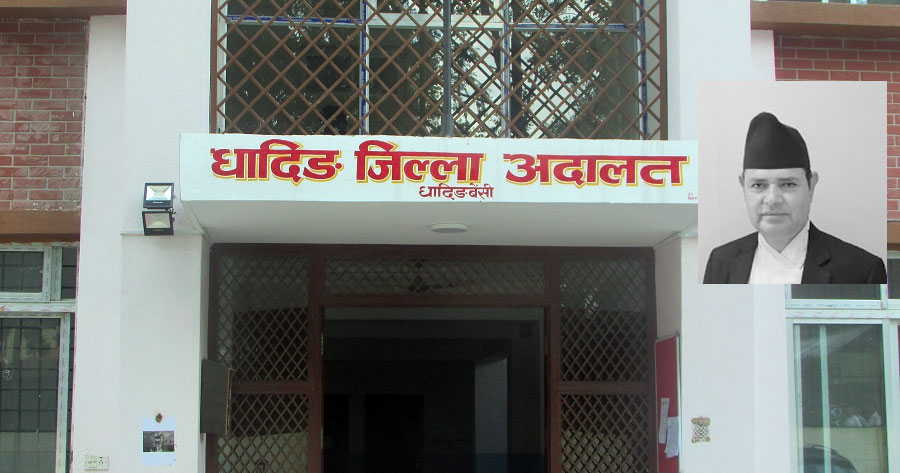 धादिङ जिल्ला अदालतका न्यायाधीश पौडेलको कोरोना संक्रमणले निधन