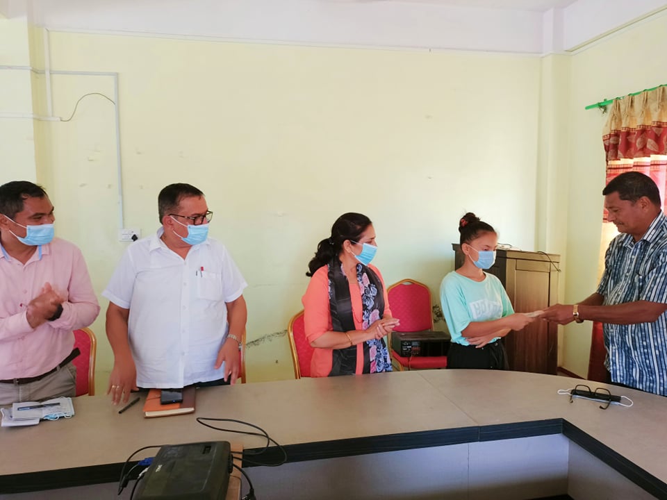 बुबाआमा विहीन बालबलिकालाई आर्थिक सहयोग, अभिभावकत्व ग्रहण गर्ने मेयर चौधरीको घोषणा