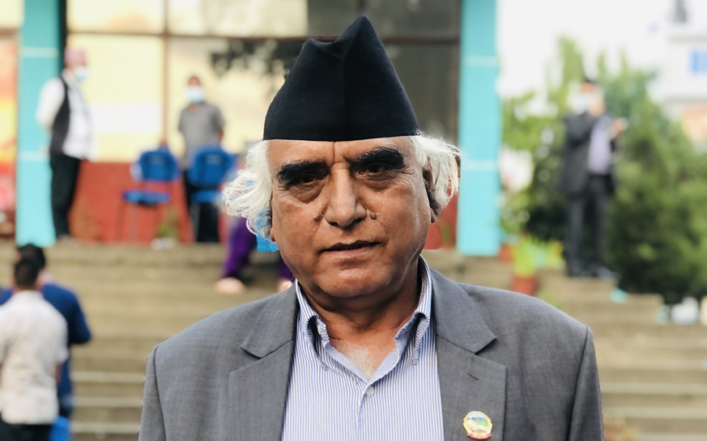 मुख्यमन्त्री पोखरेलद्धारा मध्यविन्दु नगरपालिकाको भवन उद्घाटन