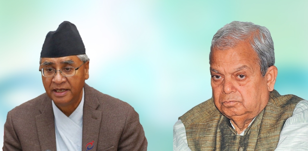 प्रधानमन्त्री देउवासँग जसपा अध्यक्ष ठाकुरले मधेशको मुद्दालाई सम्बोधन गर्न आग्रह