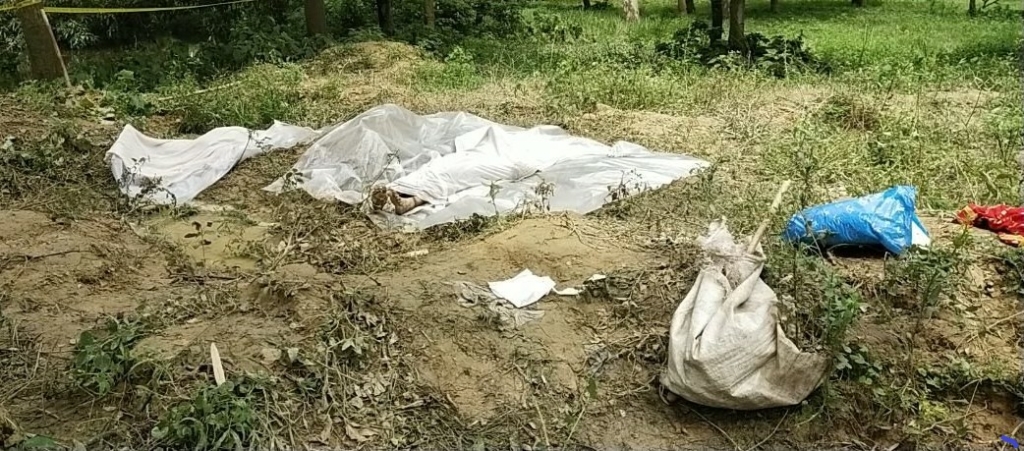 श्रीमती र बुवाको हत्या, खाल्डोमा पुरिएको अवस्थामा शव भेटियो