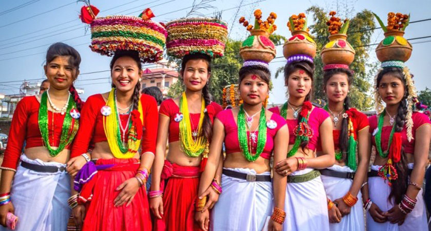 नवलपुरका थारु समुदायले यसरी मनाउँदैछन्, ‘जितिया पर्व’