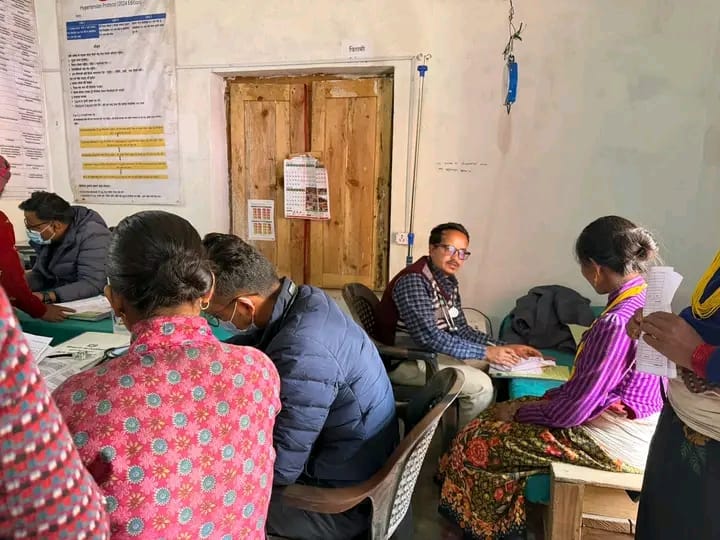 बाजुराको विकट हिमाली गाउँपालिकामा निःशुल्क स्वास्थ्य शिविर photo 4 8994222d
