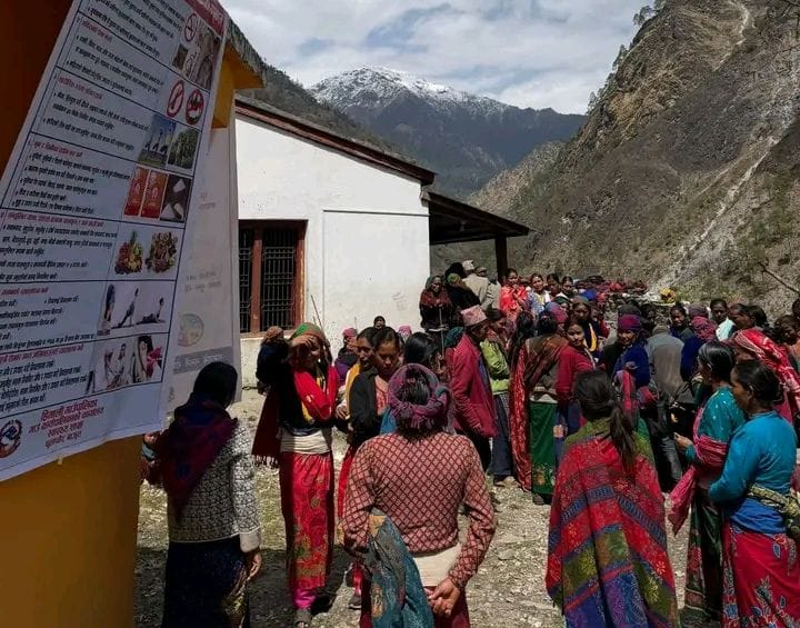 बाजुराको विकट हिमाली गाउँपालिकामा निःशुल्क स्वास्थ्य शिविर photo 5 95404c0d
